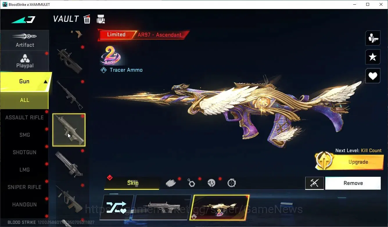 Blood Strike Accounts ASIA|Eternal Desert Eagle-Scorpius|Collab 7DS[AK47 image 19