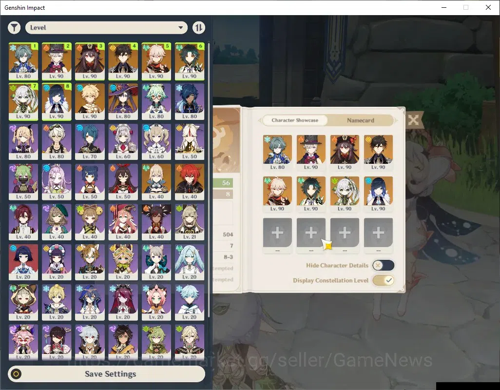 Genshin Impact Accounts ASIA|Free HSR|AR 56|8 Limited + 2 (*5Weapon)|Lohen image 2