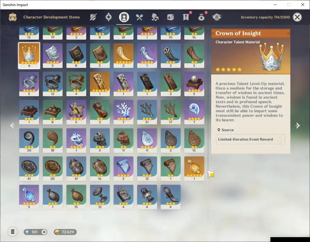 Genshin Impact Accounts ASIA|Free HSR|AR 56|8 Limited + 2 (*5Weapon)|Lohen image 7