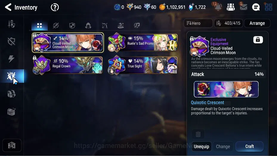 Epic Seven Accounts GLOBAL Unverif|New Era|10 ML(Salome,LOTS,EIlynav,R image 10
