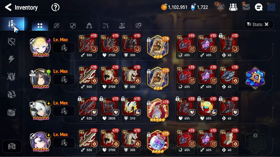 Epic Seven Accounts GLOBAL Unverif|New Era|10 ML(Salome,LOTS,EIlynav,R image 13