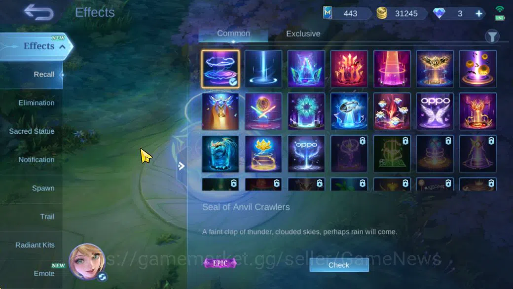 Mobile Legends: Bang Bang Accounts Hero 80|Skin 147|CC Badang,Lbox Haya,Msc Leomord,T image 12