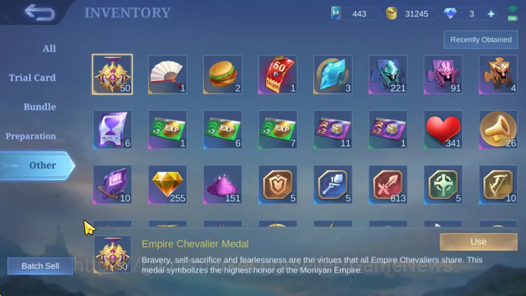 Mobile Legends: Bang Bang Accounts Hero 80|Skin 147|CC Badang,Lbox Haya,Msc Leomord,T image 17