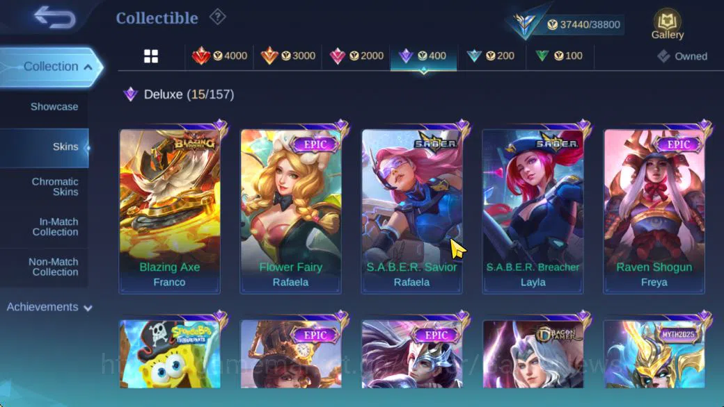 Mobile Legends: Bang Bang Accounts Hero 80|Skin 147|CC Badang,Lbox Haya,Msc Leomord,T image 5