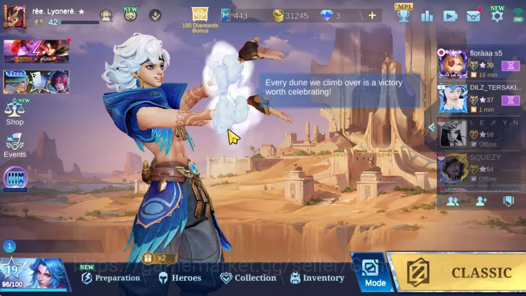 Mobile Legends: Bang Bang Accounts Hero 80|Skin 147|CC Badang,Lbox Haya,Msc Leomord,T image 6