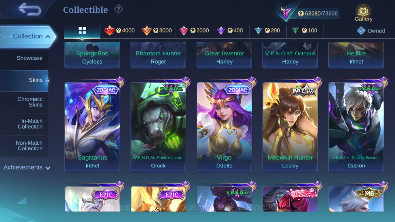 Mobile Legends: Bang Bang Accounts Hero 100 | Skin 246 | Ducati Benedetta | Prime Cla image 12