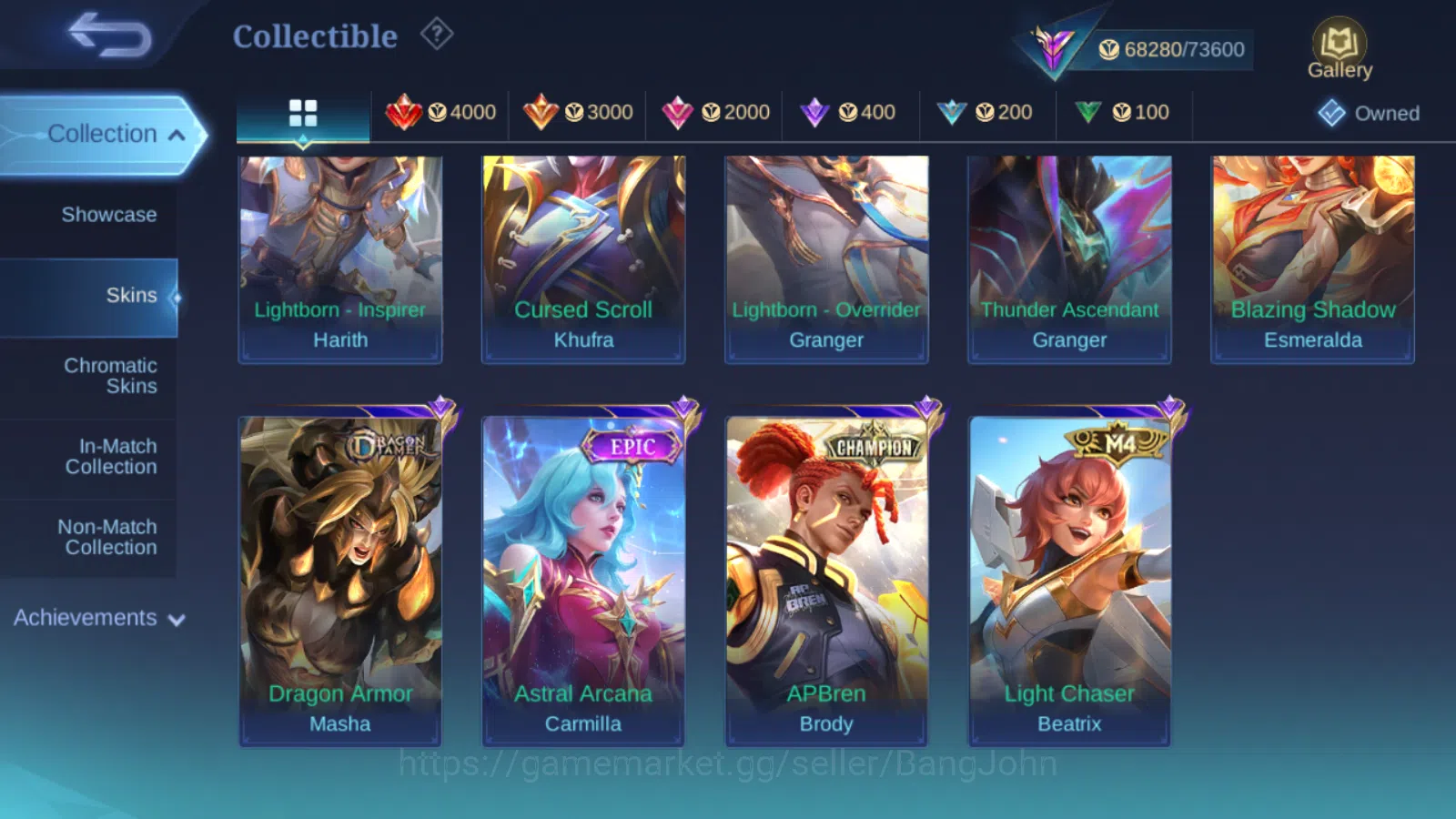 Mobile Legends: Bang Bang Accounts Hero 100 | Skin 246 | Ducati Benedetta | Prime Cla image 16