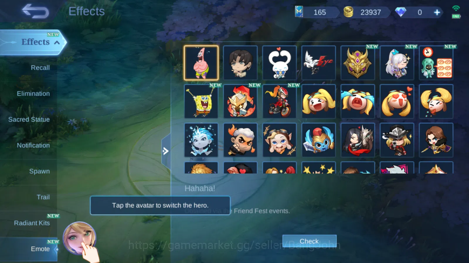 Mobile Legends: Bang Bang Accounts Hero 100 | Skin 246 | Ducati Benedetta | Prime Cla image 20