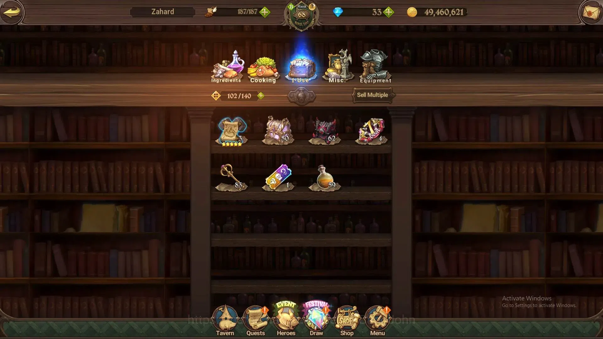 The Seven Deadly Sins: Grand Cross Accounts Global |3.6M CC|7 LR+7 UR|LR Nemesis Meliodas 6/6, image 4