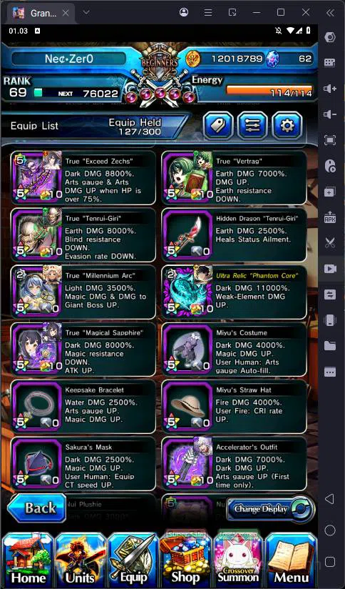Grand Summoners Accounts Global |Ascend 19| Islid TW, Touma TW, Accelerator image 6