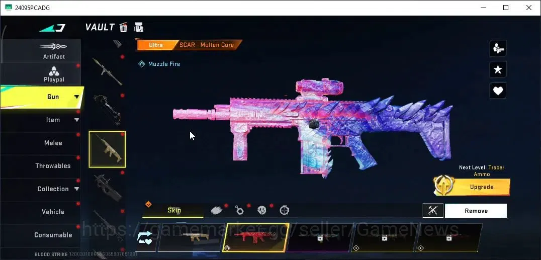 Blood Strike Accounts ASIA|Limited MELEE [Butterfly Knife]|Ultra [Origin image 10