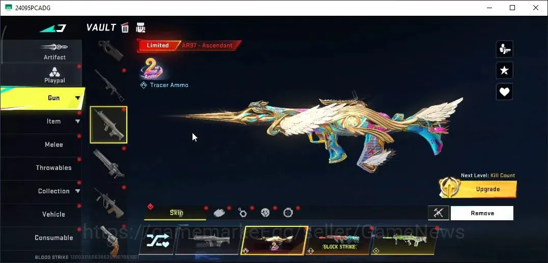 Blood Strike Accounts ASIA|Limited MELEE [Butterfly Knife]|Ultra [Origin image 11