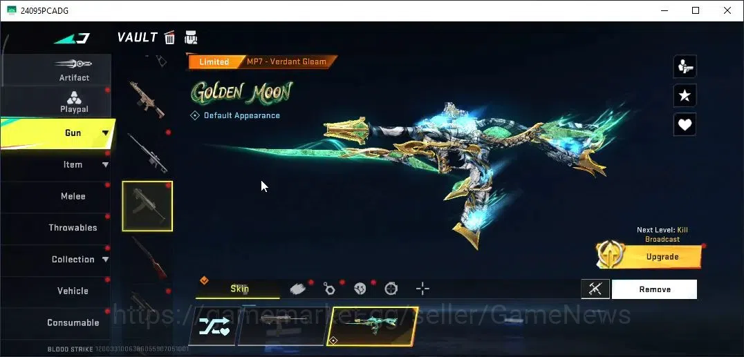 Blood Strike Accounts ASIA|Limited MELEE [Butterfly Knife]|Ultra [Origin image 12
