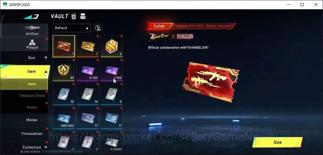Blood Strike Accounts ASIA|Limited MELEE [Butterfly Knife]|Ultra [Origin image 14
