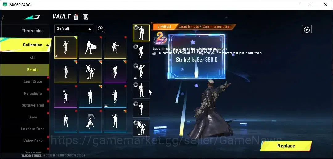 Blood Strike Accounts ASIA|Limited MELEE [Butterfly Knife]|Ultra [Origin image 17