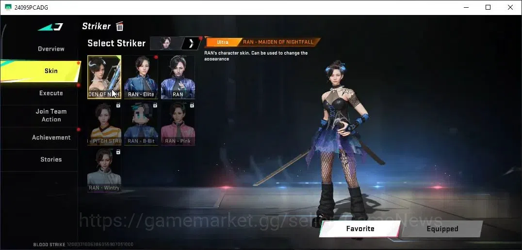 Blood Strike Accounts ASIA|Limited MELEE [Butterfly Knife]|Ultra [Origin image 6