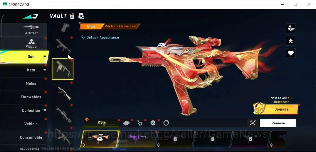 Blood Strike Accounts ASIA|Limited MELEE [Butterfly Knife]|Ultra [Origin image 8