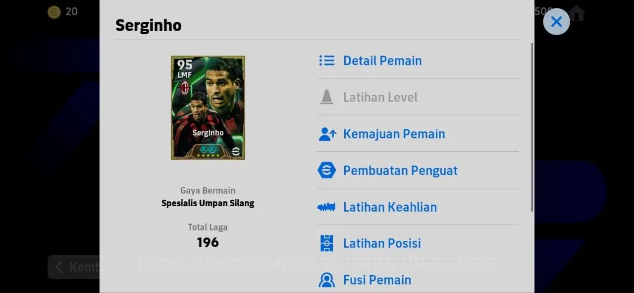 eFootball Accounts Mobile|PW 3181|Epic Shevchenko,Gerrard,Zanetti,Dio image 4