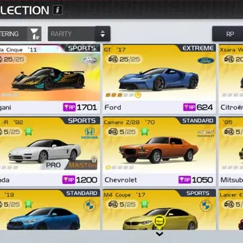 Racing Master Accounts SEA| Lv 9 | 1 PL Car (Zonda Cinque '11) + 33 Other Cars |38,2k Diamond, 250k Gold|Log Netease|Take
