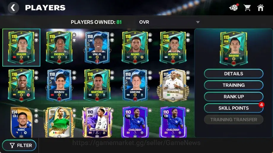 EA SPORTS FC Mobile Accounts Best Starter FCM with 128k Gems, 17 Draft Ticket, image 5