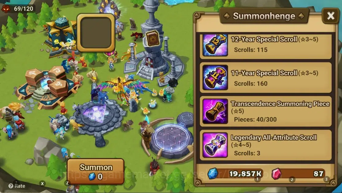Summoners War: Sky Arena Accounts GLOBAL | NB 5 TESHAR,Starter Gacha 115 12Y+160 11Y image 2