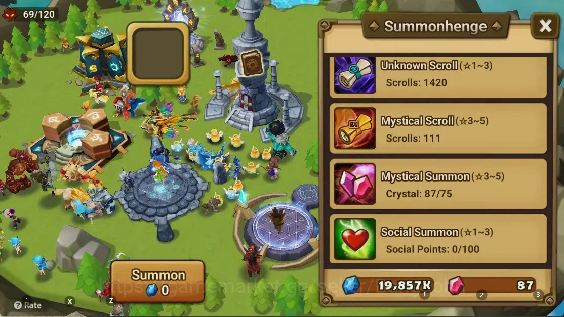 Summoners War: Sky Arena Accounts GLOBAL | NB 5 TESHAR,Starter Gacha 115 12Y+160 11Y image 4