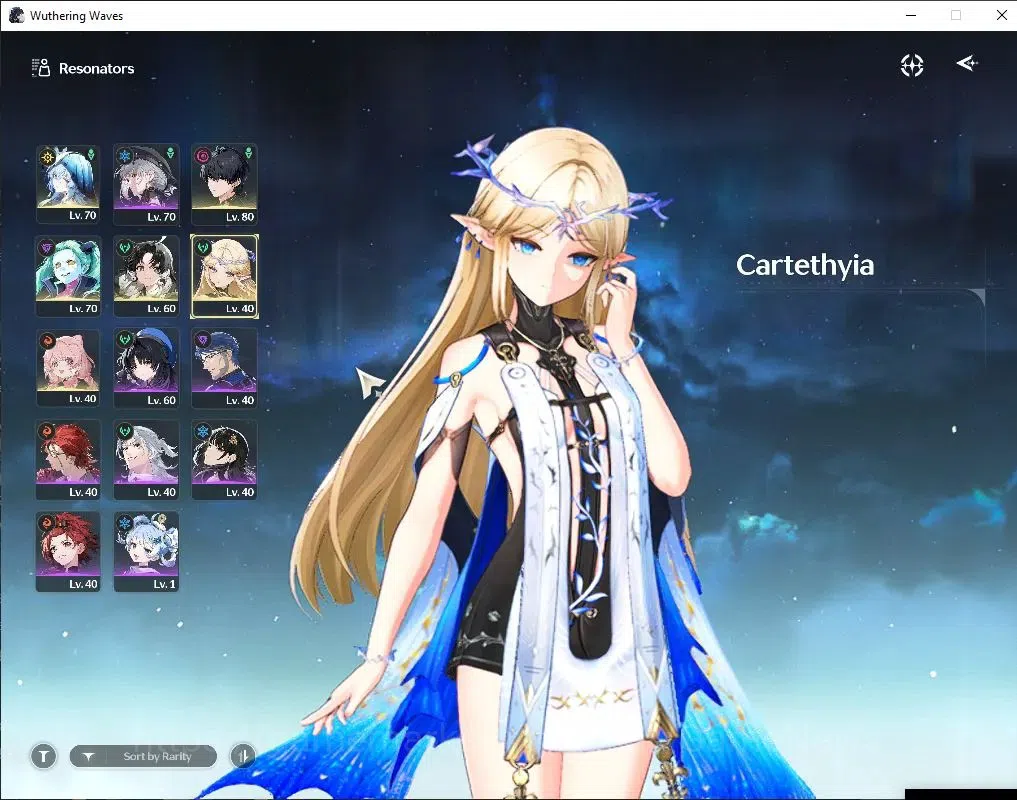 Wuthering Waves Accounts SEA |UL 50|3 Limited| Cartethyia + Sign, Shorekeep image 2