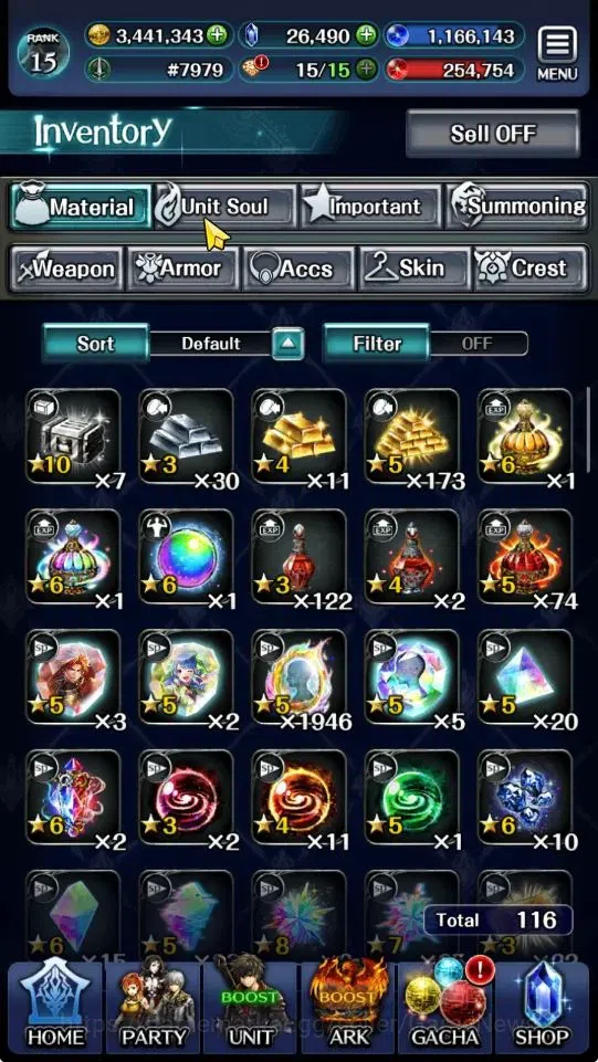 Last Cloudia Accounts GLOBAL|Rank 15|Many Collab (G Tilith,FG Vargas,Mik image 12