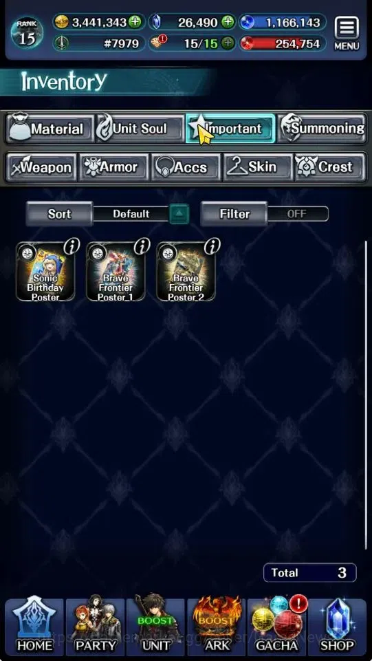 Last Cloudia Accounts GLOBAL|Rank 15|Many Collab (G Tilith,FG Vargas,Mik image 14