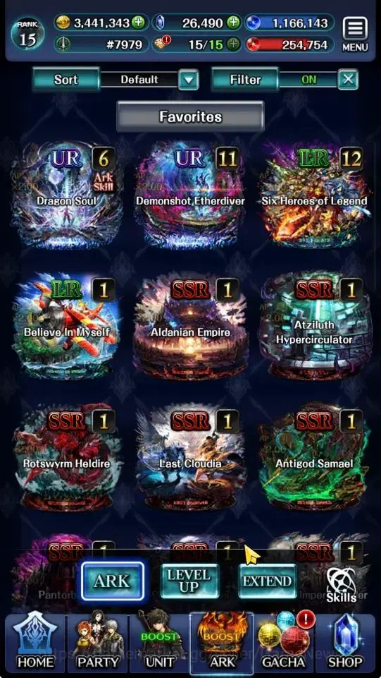 Last Cloudia Accounts GLOBAL|Rank 15|Many Collab (G Tilith,FG Vargas,Mik image 5