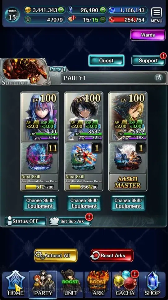 Last Cloudia Accounts GLOBAL|Rank 15|Many Collab (G Tilith,FG Vargas,Mik image 8