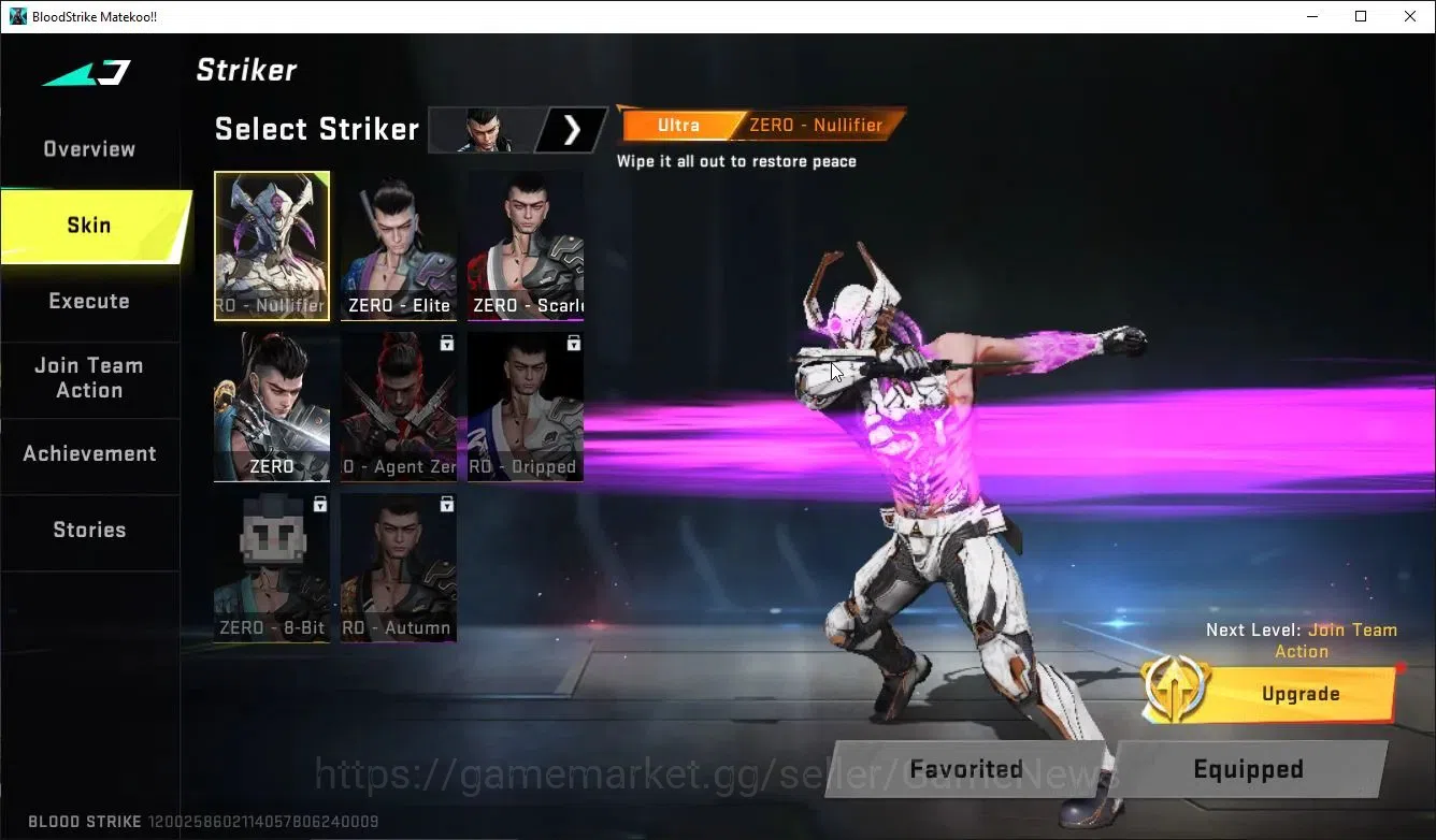 Blood Strike Accounts ASIA|Collab TOKYO REVENGE FN2000+5 ULTRA[Zero,Krak image 3