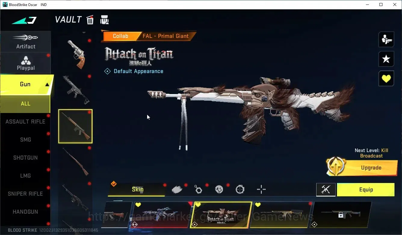 Blood Strike Accounts ASIA|Eternal Desert Eagle-Scorpius|Melee 2 (One Ha image 14