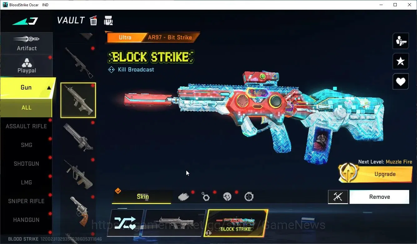 Blood Strike Accounts ASIA|Eternal Desert Eagle-Scorpius|Melee 2 (One Ha image 17