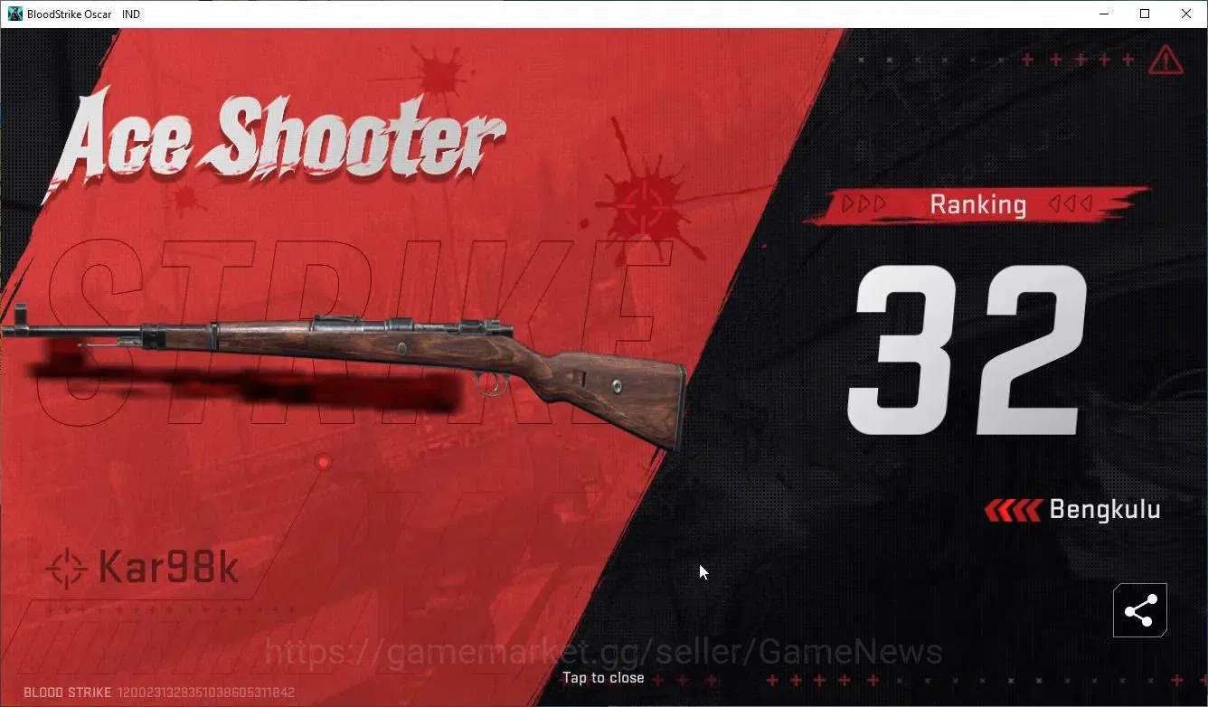 Blood Strike Accounts ASIA|Eternal Desert Eagle-Scorpius|Melee 2 (One Ha image 2