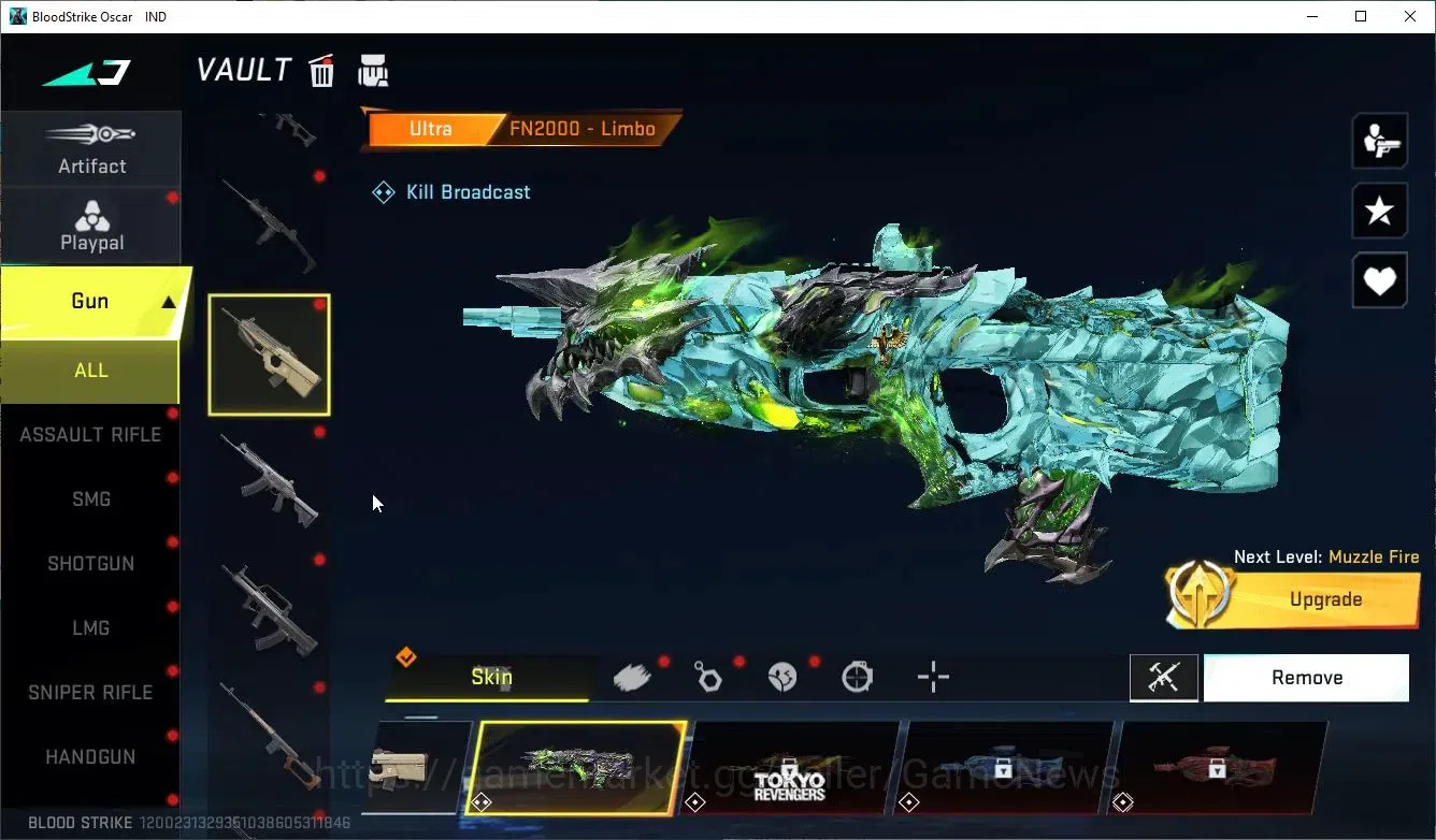 Blood Strike Accounts ASIA|Eternal Desert Eagle-Scorpius|Melee 2 (One Ha image 20