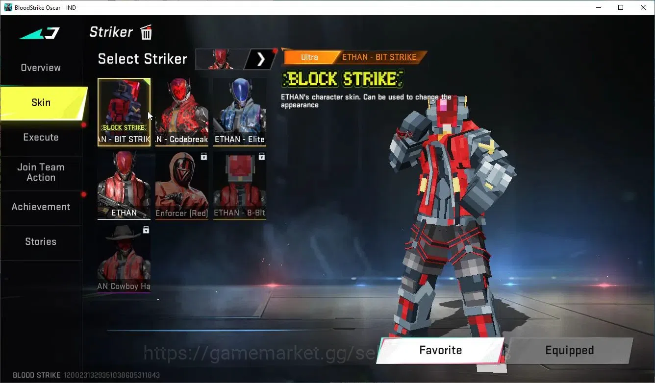 Blood Strike Accounts ASIA|Eternal Desert Eagle-Scorpius|Melee 2 (One Ha image 5