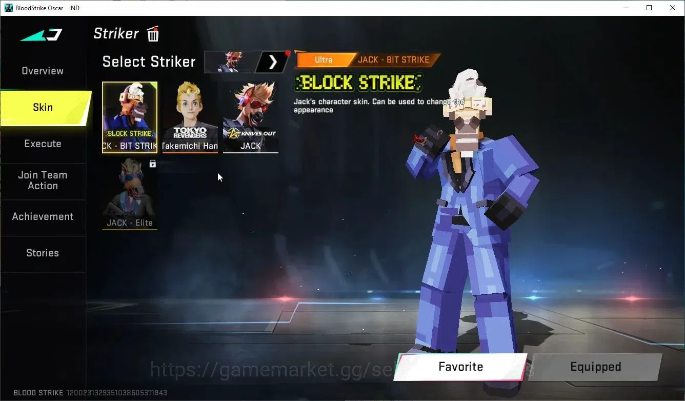 Blood Strike Accounts ASIA|Eternal Desert Eagle-Scorpius|Melee 2 (One Ha image 6