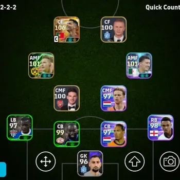 eFootball Accounts Legends & Iconic Players Android|PW2994|BigT CristianoRonaldo,EpicMarcoReus,Showtime Lionelmessi