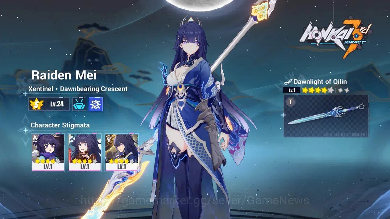 Honkai Impact 3rd Accounts SEA Lvl 25|Starter|1 Full Set (Raiden Mei Xentinel image 13