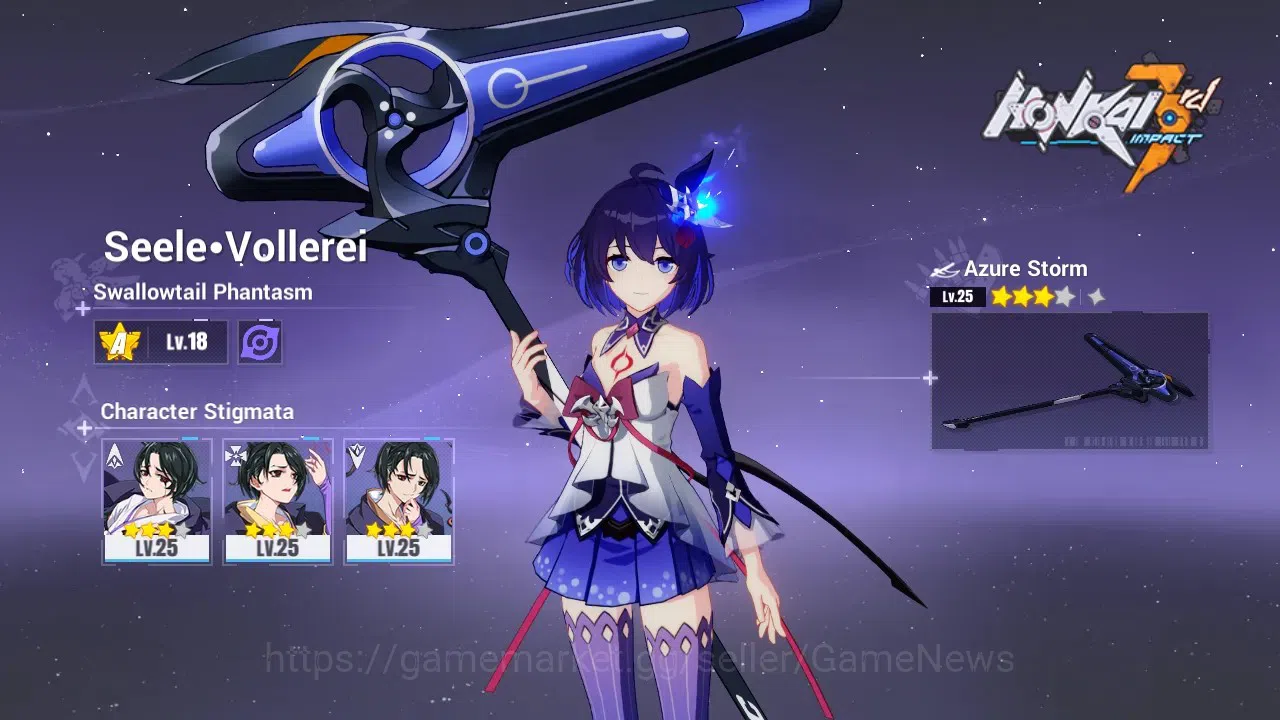 Honkai Impact 3rd Accounts SEA Lvl 25|Starter|1 Full Set (Raiden Mei Xentinel image 14
