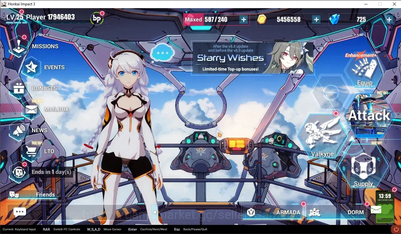Honkai Impact 3rd Accounts SEA Lvl 25|Starter|1 Full Set (Raiden Mei Xentinel image 3