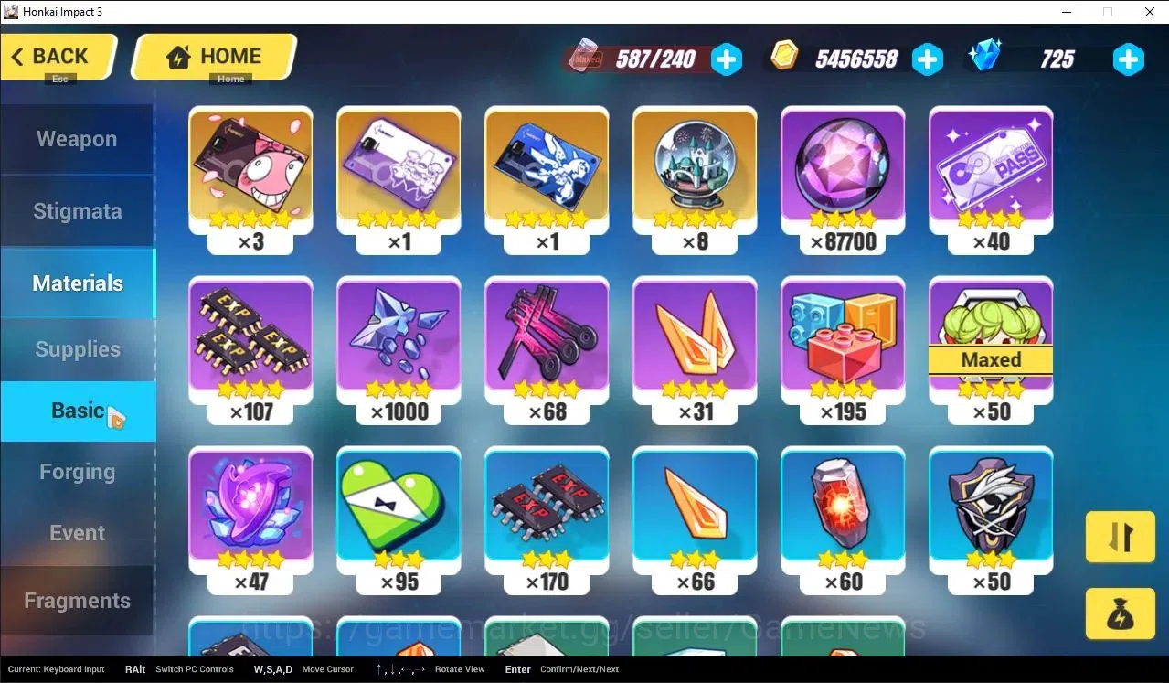 Honkai Impact 3rd Accounts SEA Lvl 25|Starter|1 Full Set (Raiden Mei Xentinel image 7