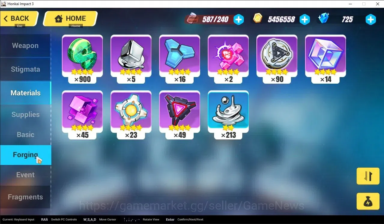 Honkai Impact 3rd Accounts SEA Lvl 25|Starter|1 Full Set (Raiden Mei Xentinel image 8