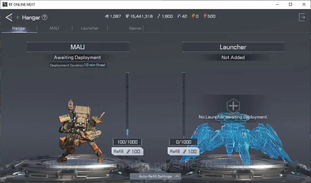 RF Online Next Accounts Starter Anka 3 | Lvl 47 | 1K Diamond + 25k CP + 15 image 11