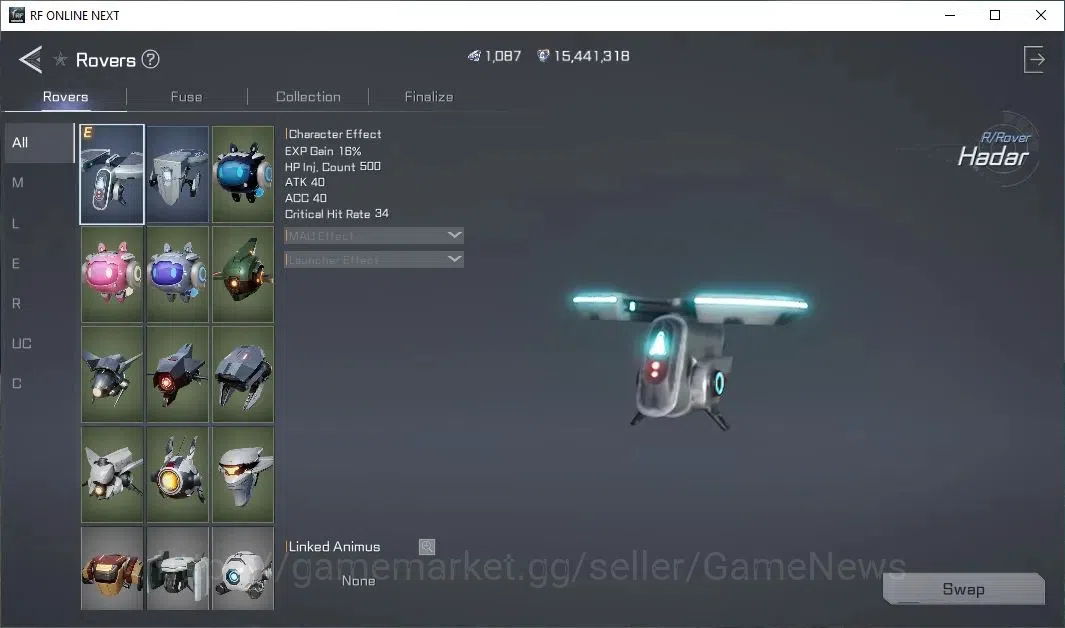 RF Online Next Accounts Starter Anka 3 | Lvl 47 | 1K Diamond + 25k CP + 15 image 9
