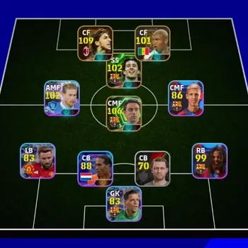 eFootball Accounts Legends & Iconic Players Android|PW2699|ZlatanIbrahimovicBig T,Kevin De Bruyne Show T,Xavi Epic,Bojan