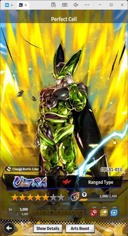 Dragon Ball Legends Accounts High-End Android|Lvl 161|57M Total Power|12 CC|2 LR|7 UL|LR S Vegito,FWK Piccolo|UL SS Goku,SS2 13