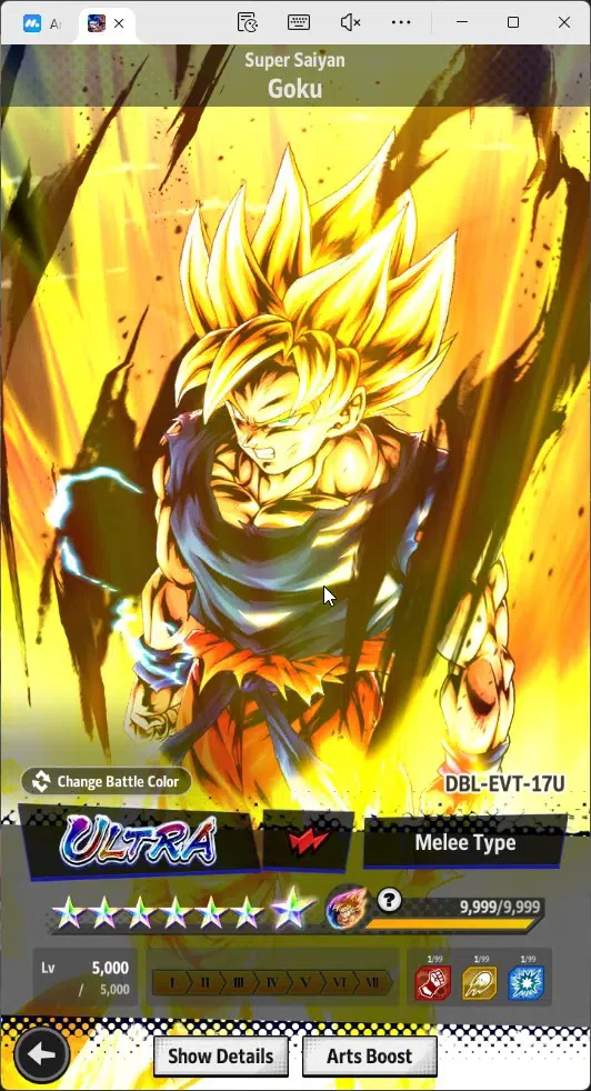 Dragon Ball Legends Accounts High-End Android|Lvl 161|57M Total Power|12 CC|2 LR|7 UL|LR S Vegito,FWK Piccolo|UL SS Goku,SS2 16