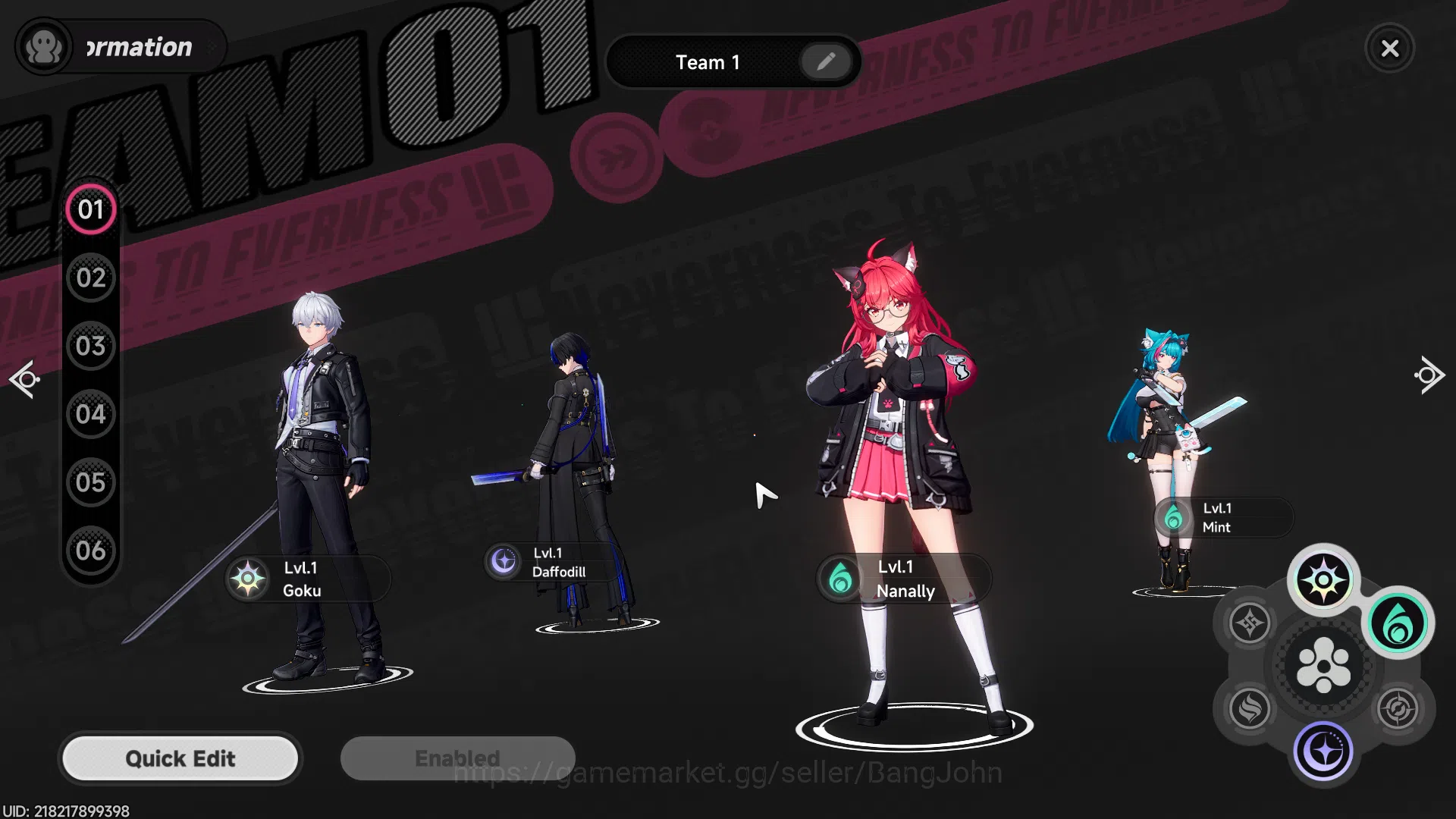 Neverness to Everness Accounts EU | Starter Lv 3 | 2 S Char Nanally, Daffodil + 5 image 5